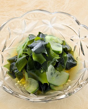 salade wakame concombre